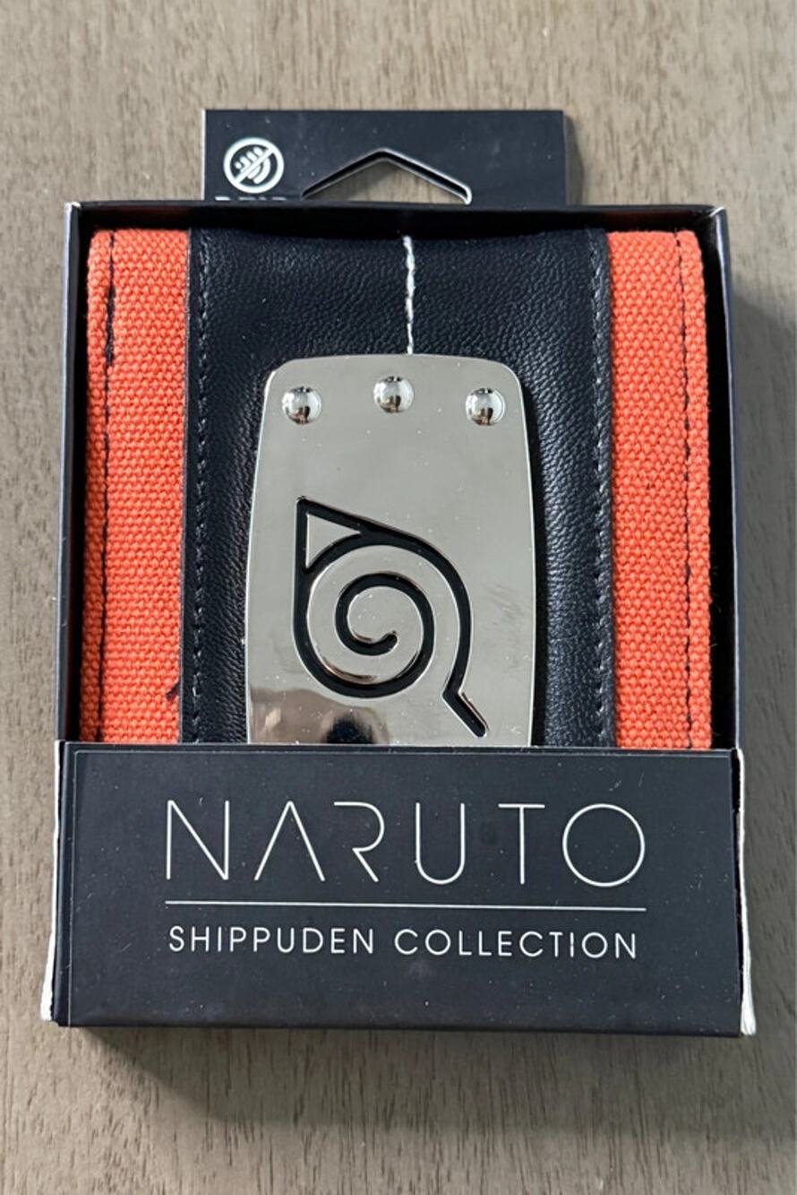 Naruto Shippuden Leaf Village Bifold Wallet Anime Licensed NEW in Box
